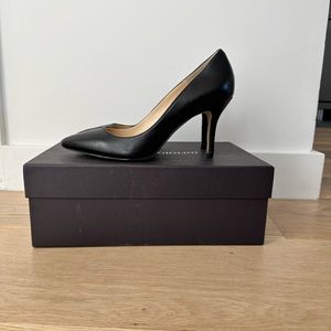 Black leather pumps - Enzo Angioloni W6.5